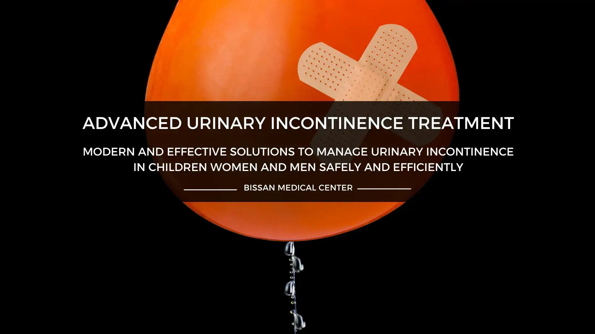 Advanced urinary incontinence treatment at Bissan Medical Centre