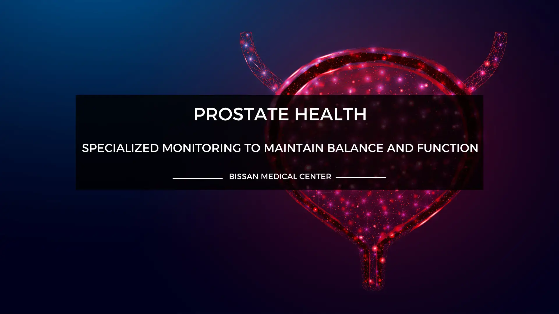 Prostate health assessment at Bissan Medical Centre