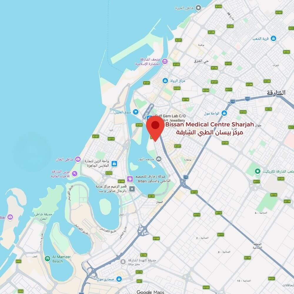 Bissan Medical Centre Location Map